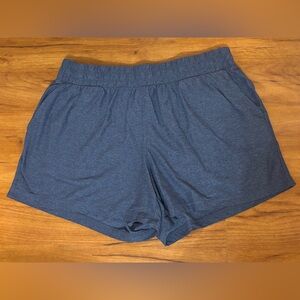 Athletic Works Blue Women's Athletic Shorts